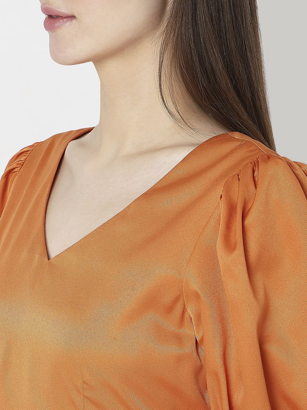Orange Mini Dress