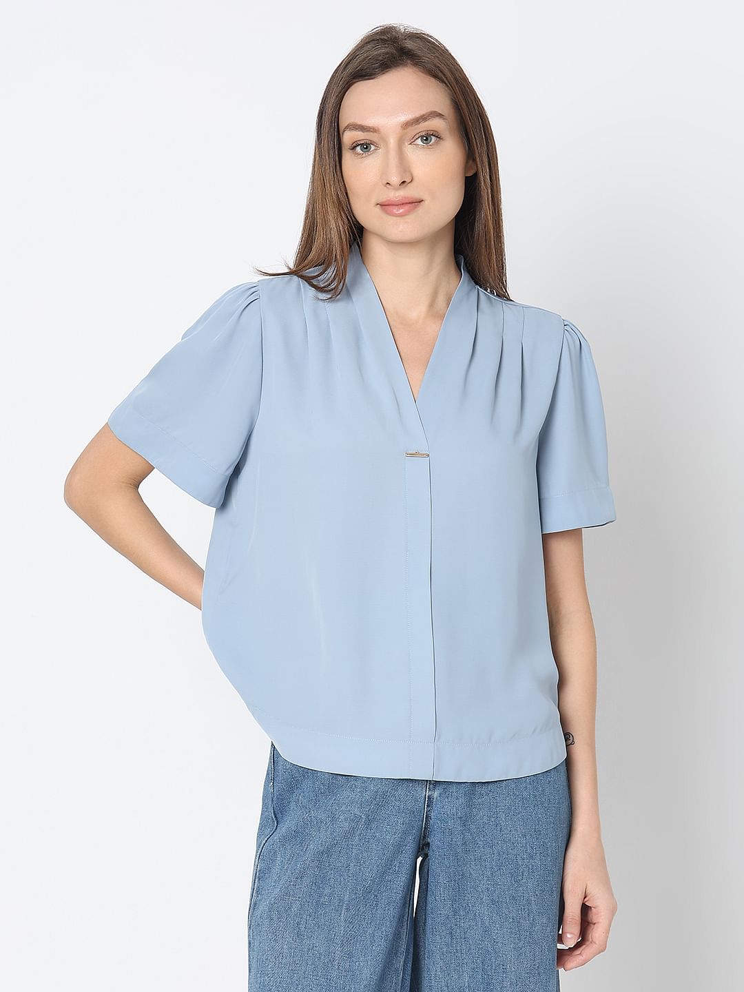 Light Blue Top