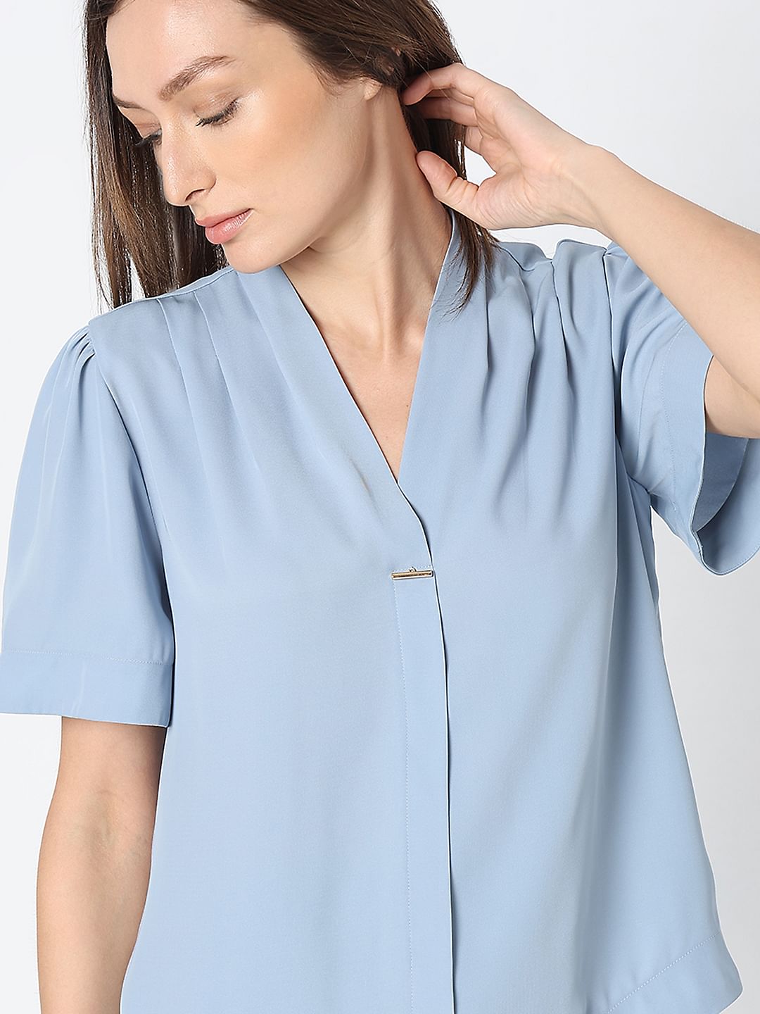 Light Blue Top