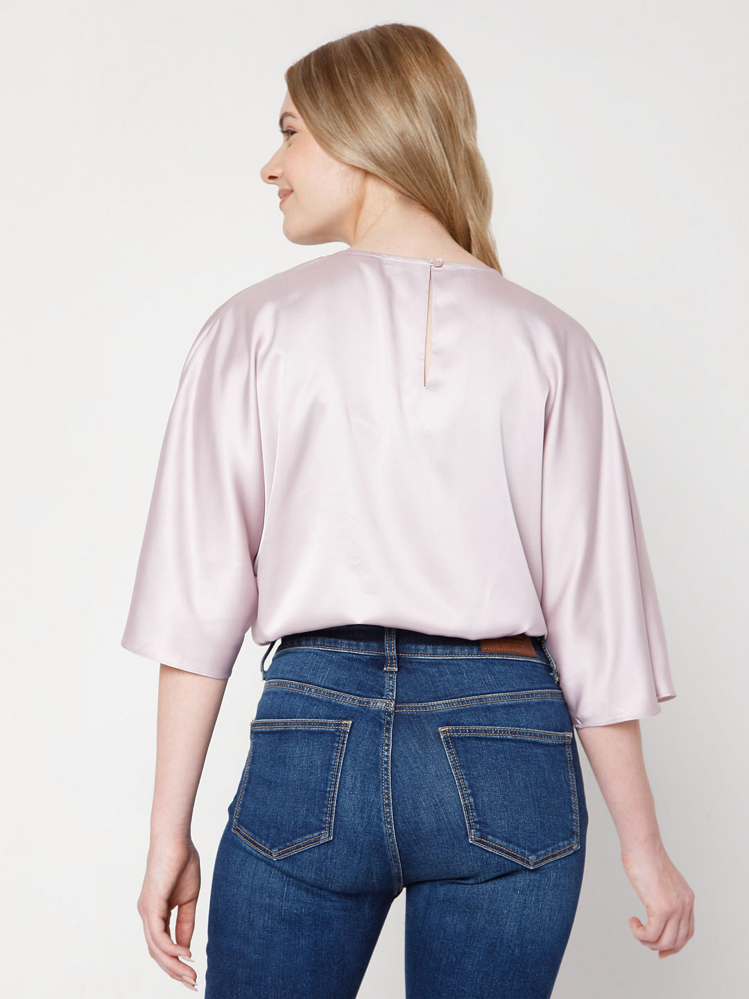 Light Pink Satin Top