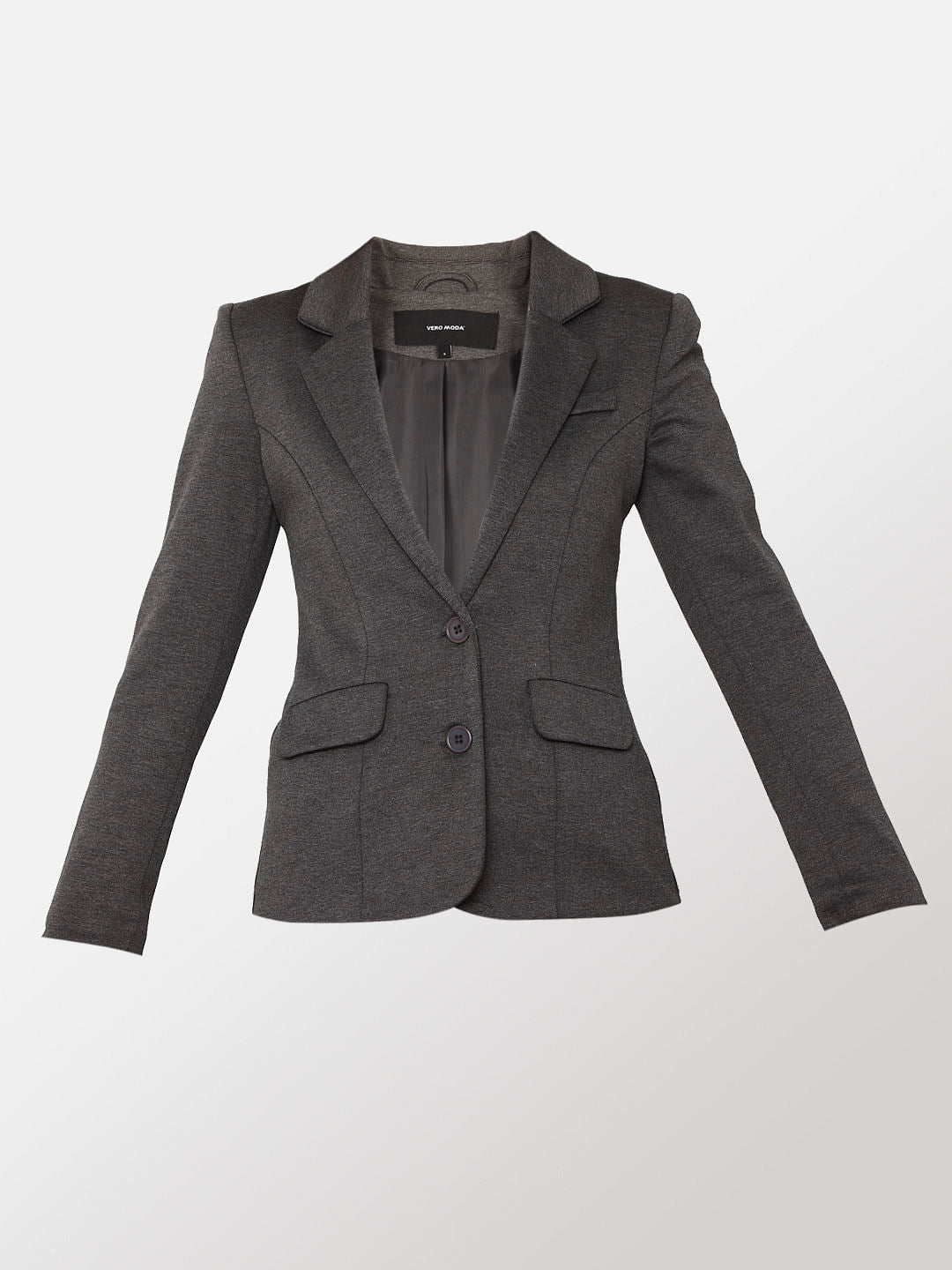 Grey Slim Fit Blazer