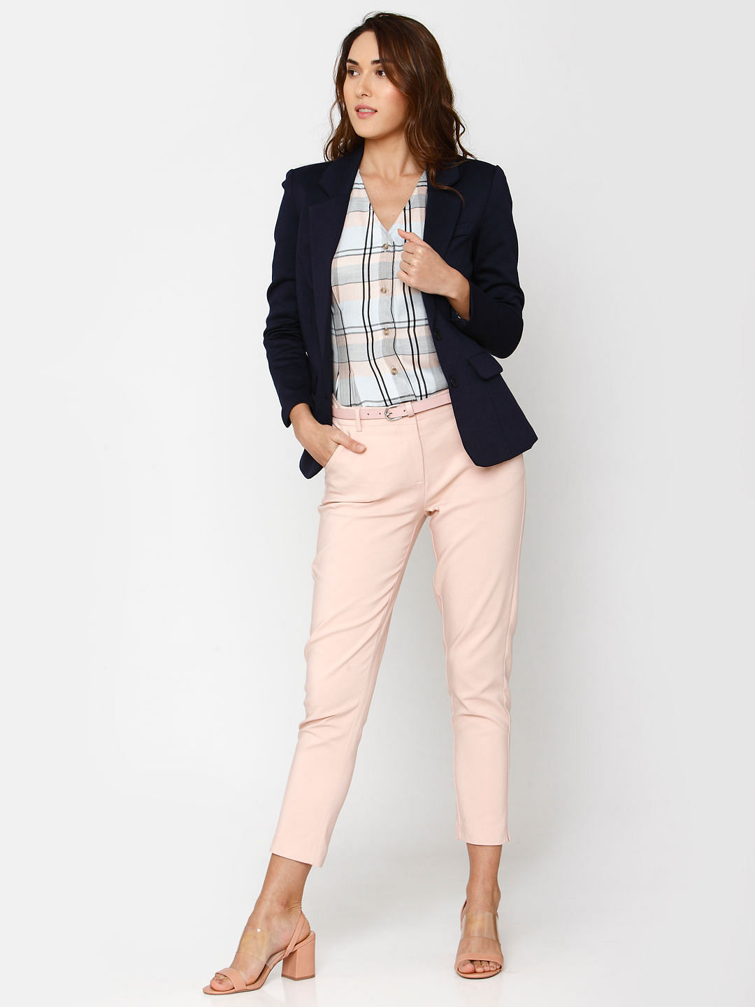 Navy Blue Slim Fit Blazer