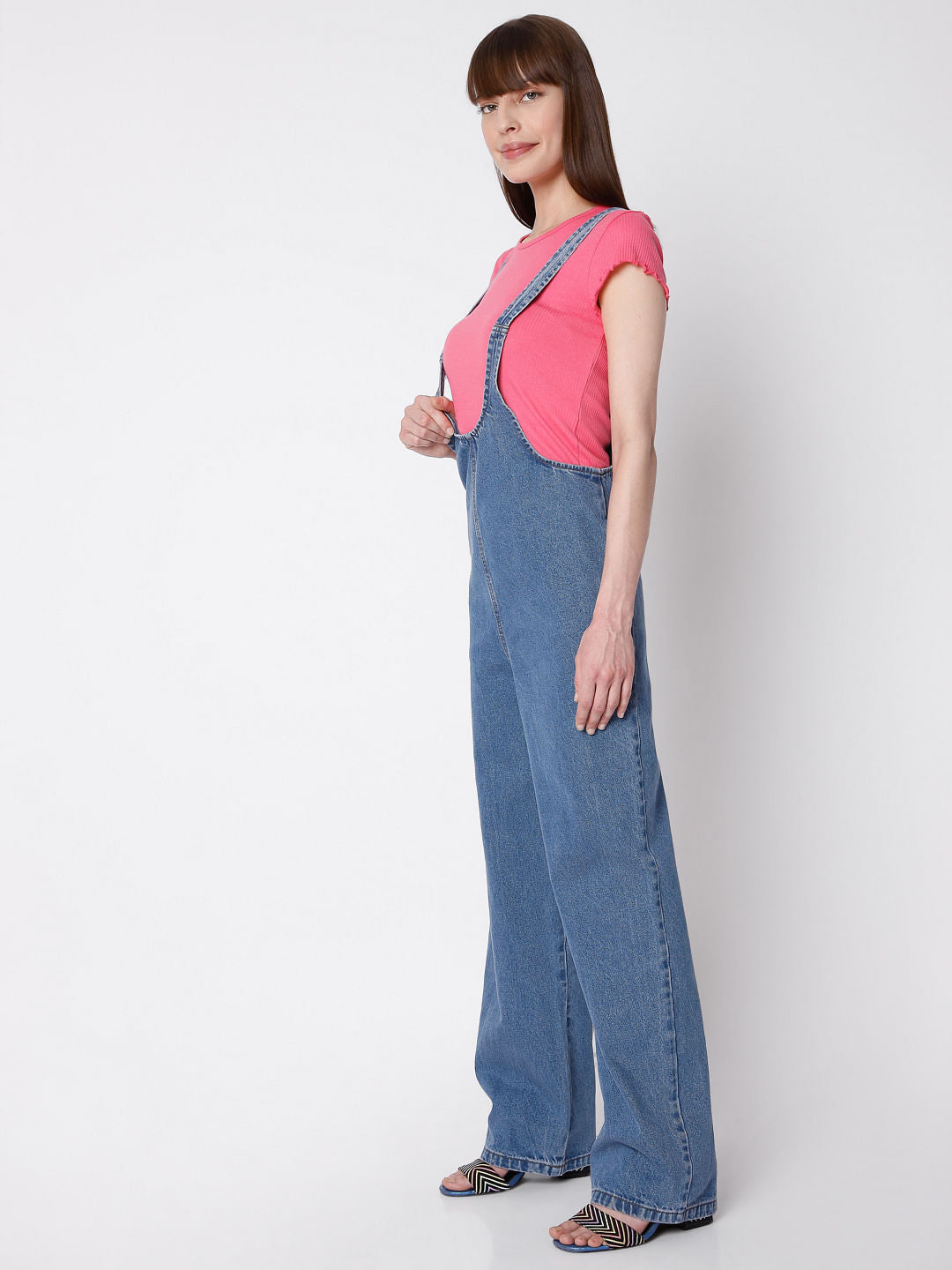 Blue Denim Jumpsuit