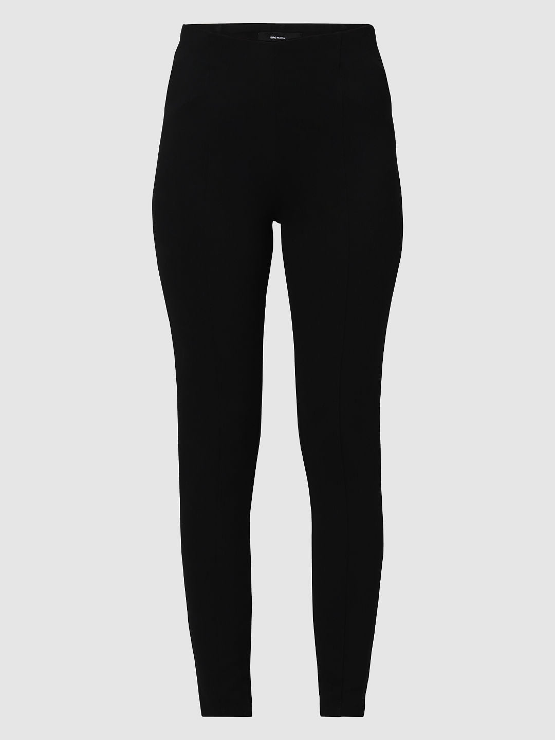 Black High Rise Skinny Fit Leggings