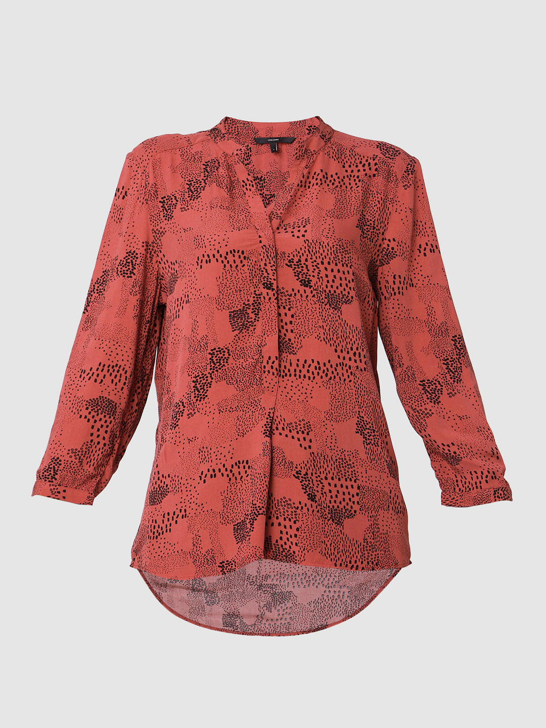 Rust All Over Print Top