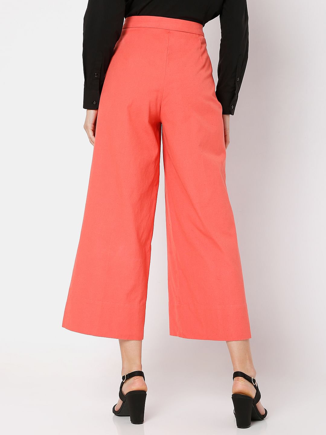 Pink High Rise Co-Ord Pants