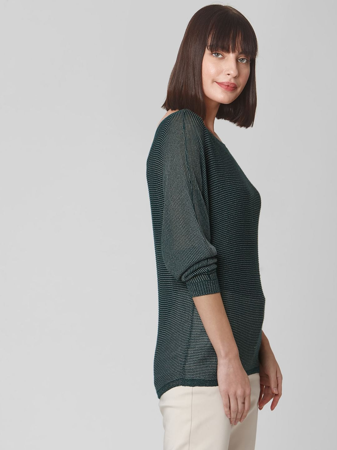 Green Knitted Top