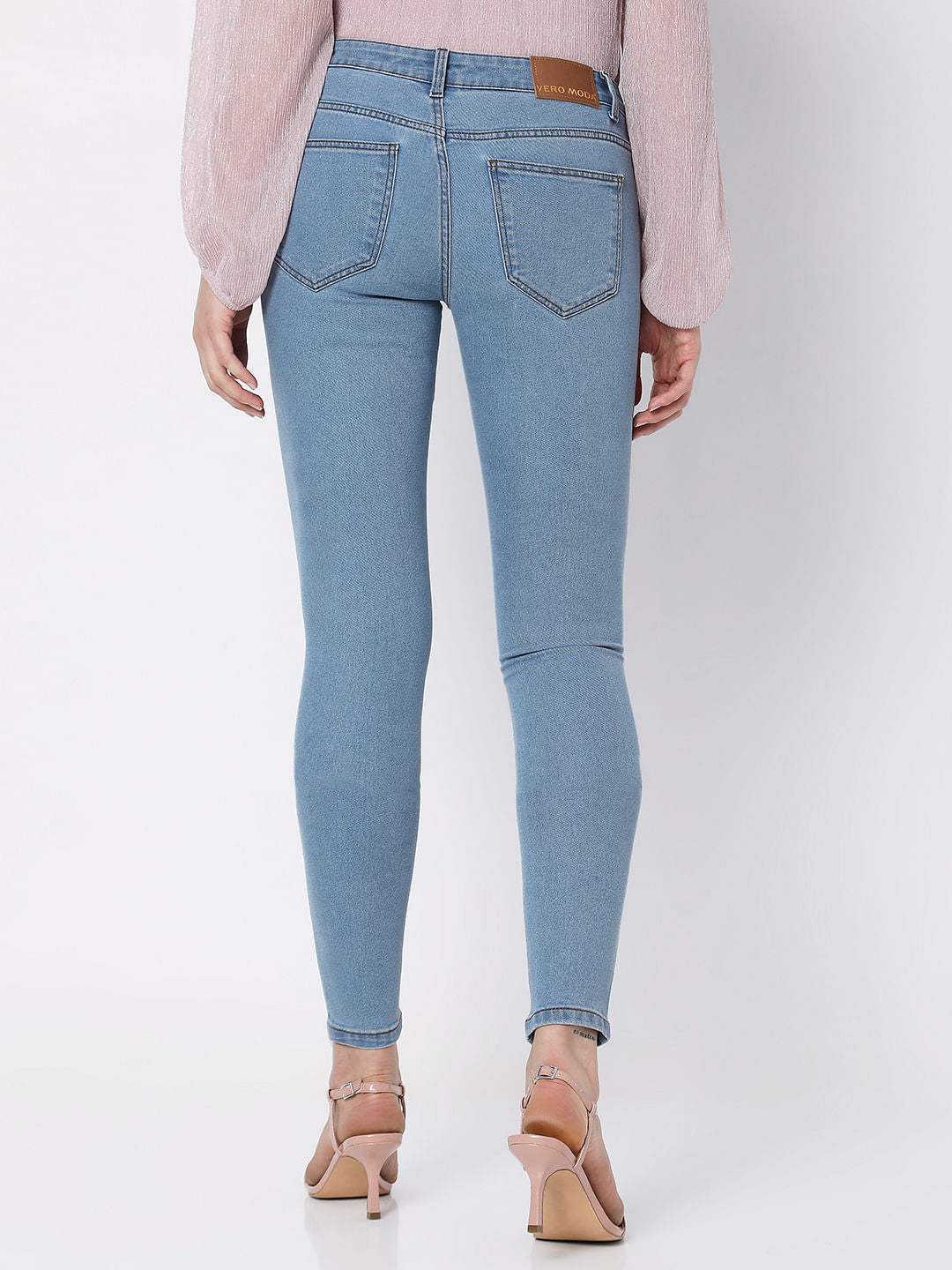 Light Blue Low Rise Wendy Skinny Jeans