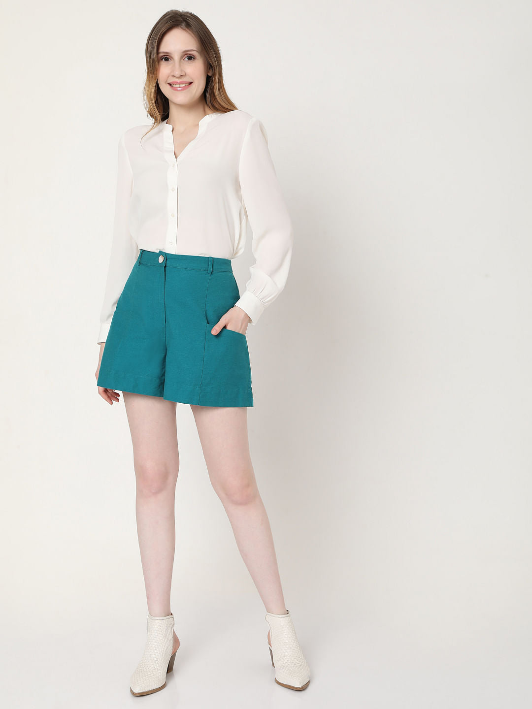 Green Co-Ord Shorts