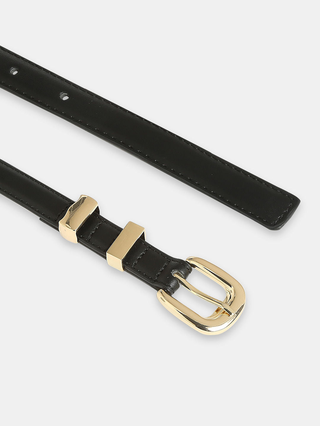 Black Slim Jeans Belt