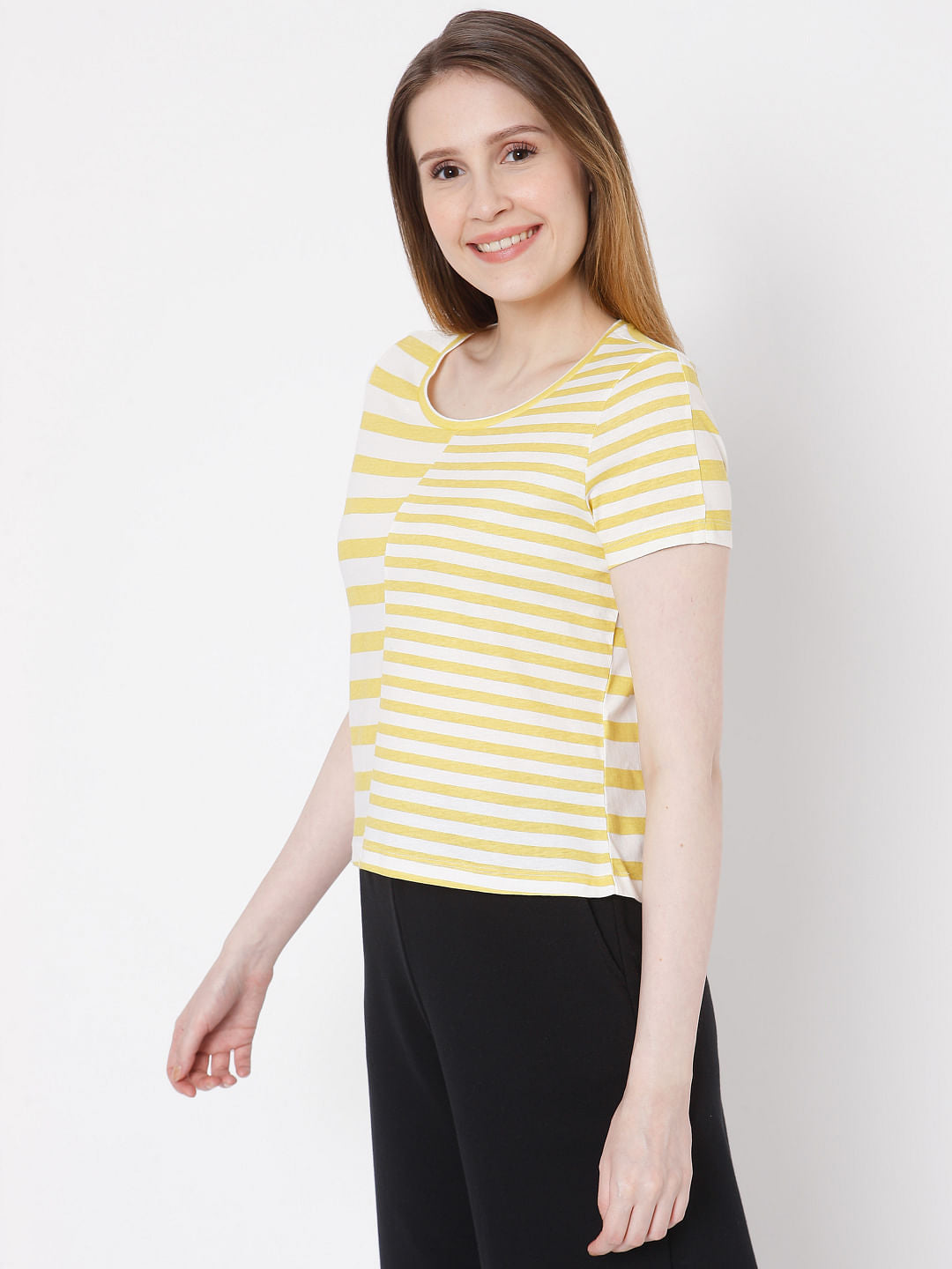 Yellow Striped T-Shirt