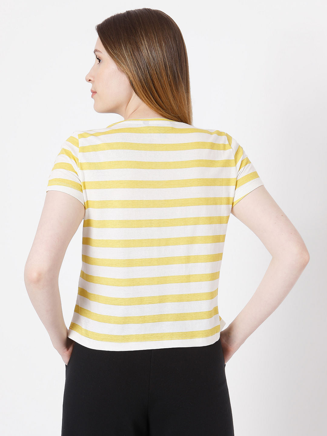 Yellow Striped T-Shirt