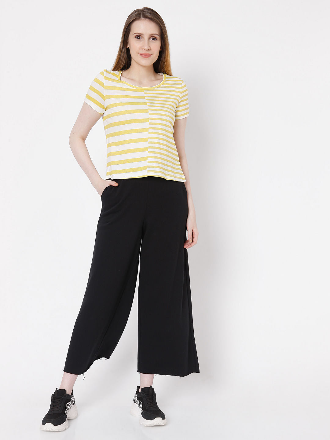 Yellow Striped T-Shirt