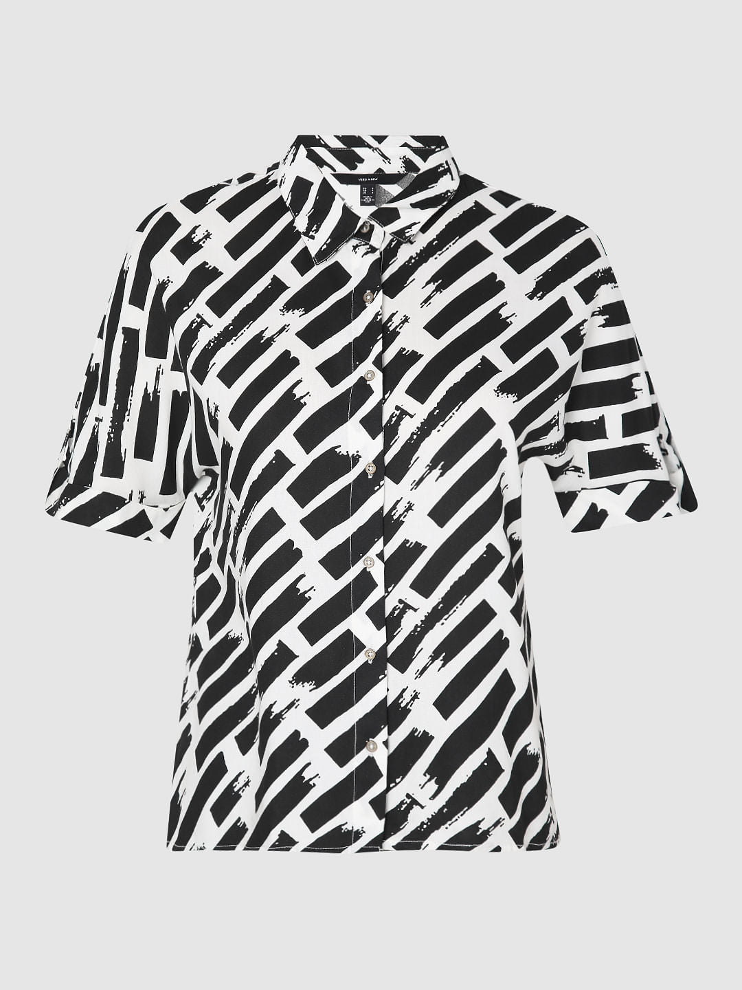 White Monochrome Shirt