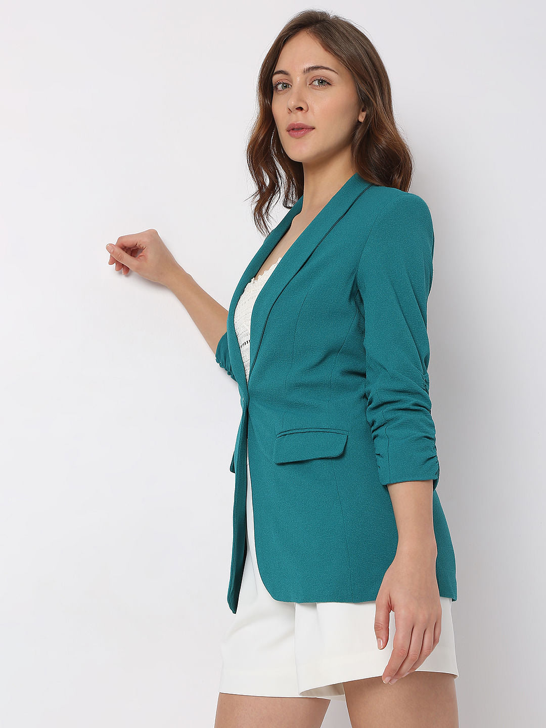 Blue Co-Ord Set Blazer