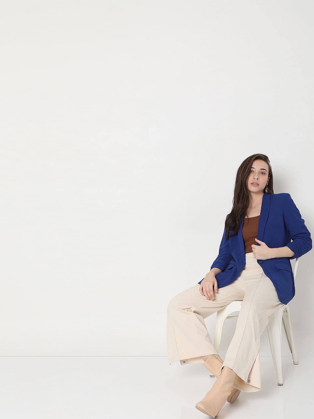 Blue Co-Ord Set Blazer