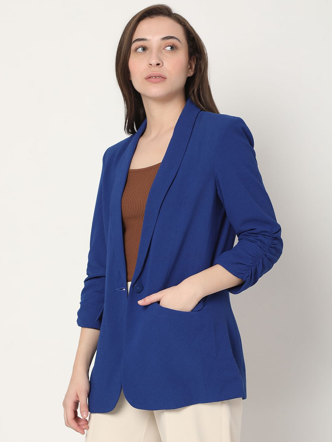 Blue Co-Ord Set Blazer