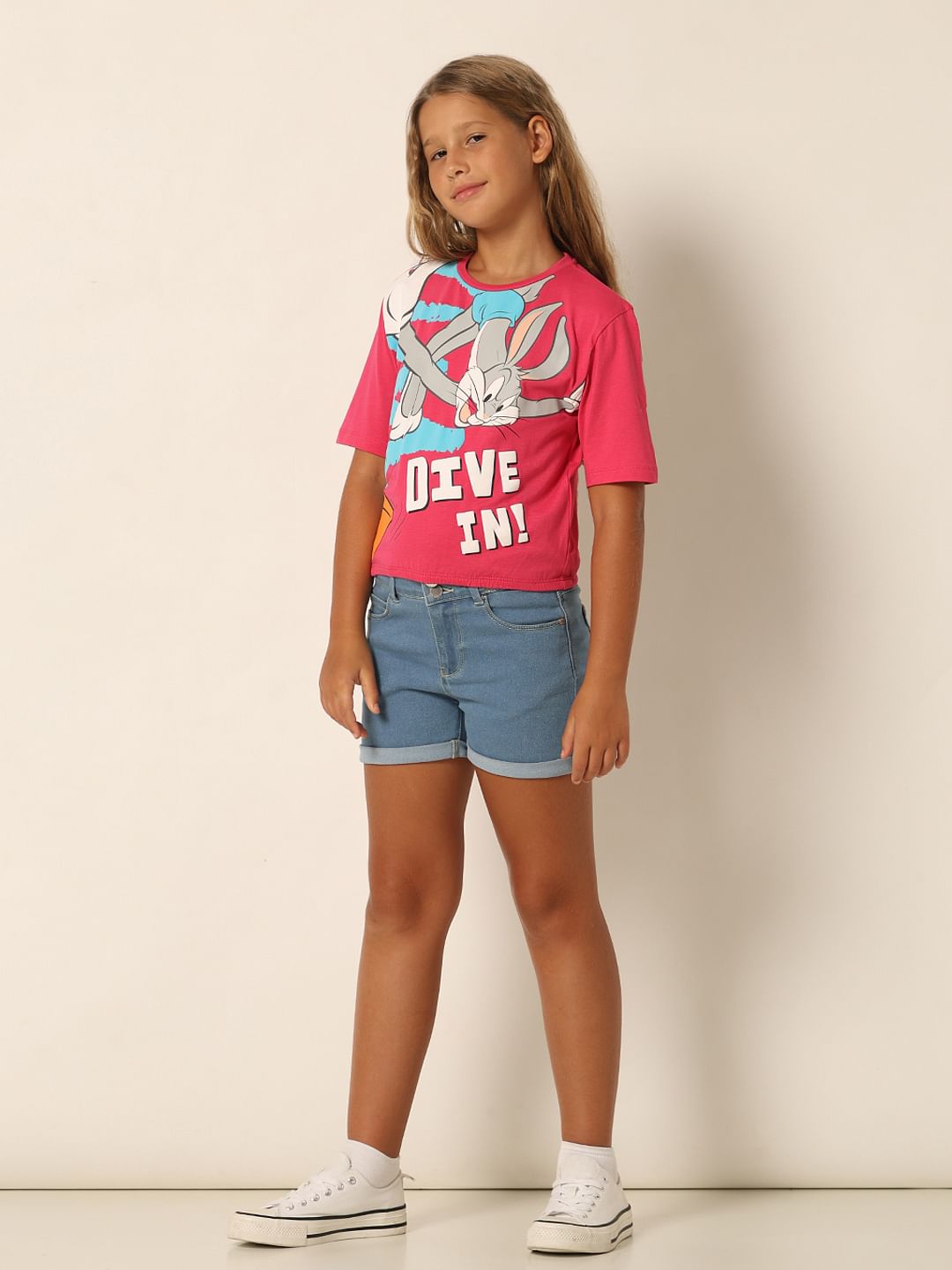 Looney Tunes Pink Bugs Bunny T-Shirt