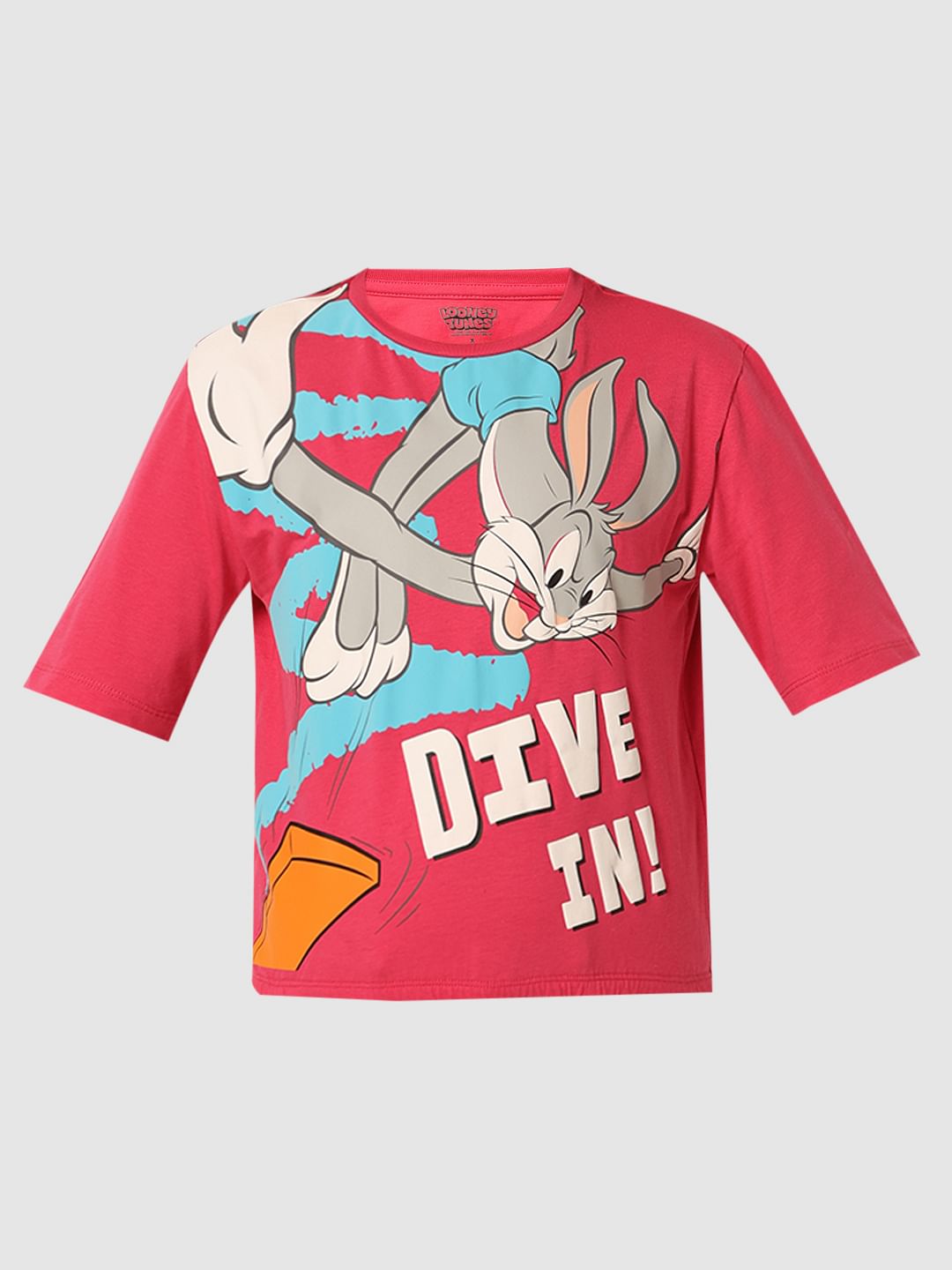 Looney Tunes Pink Bugs Bunny T-Shirt