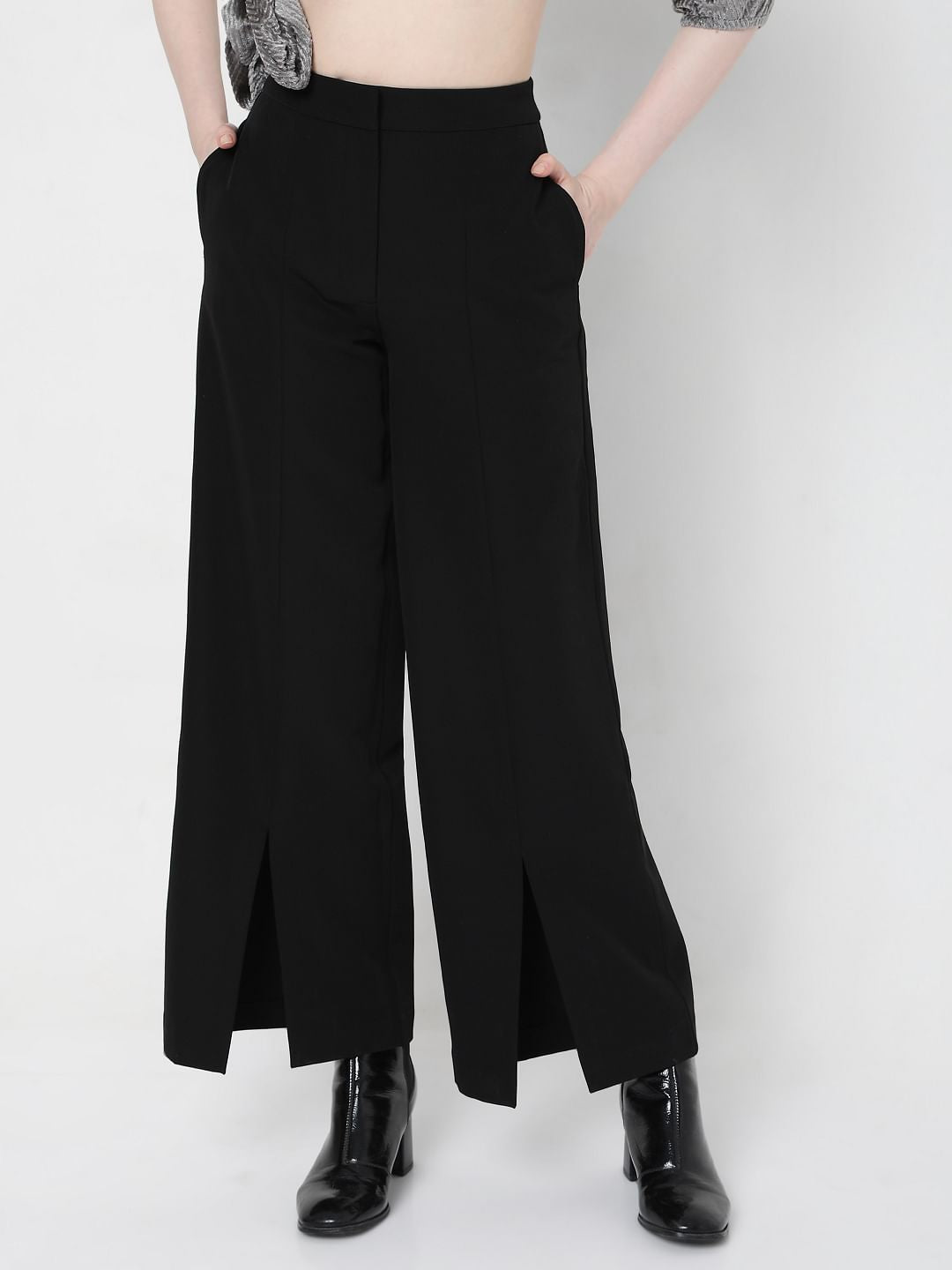 Black High Waist Pants