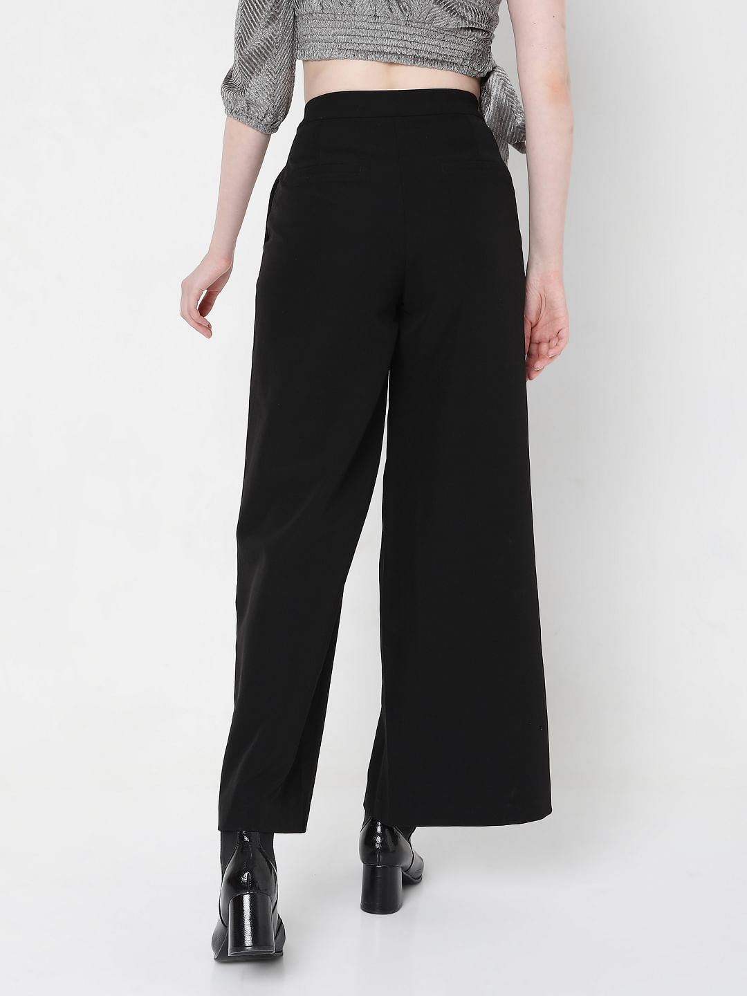 Black High Waist Pants