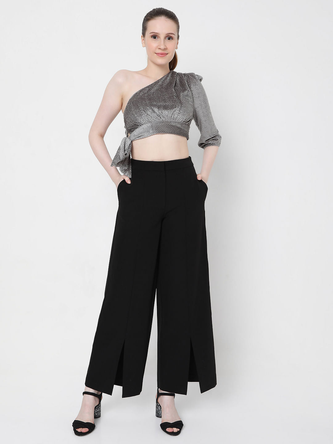 Black High Waist Pants