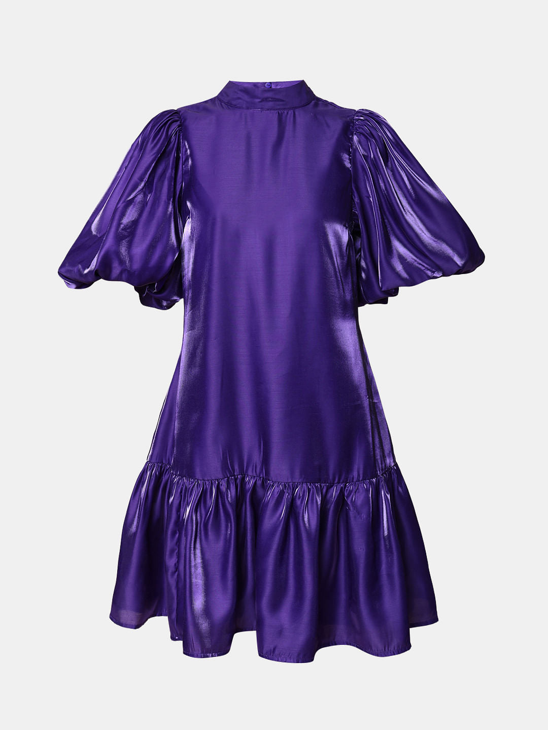 Deep Purple Shift Dress