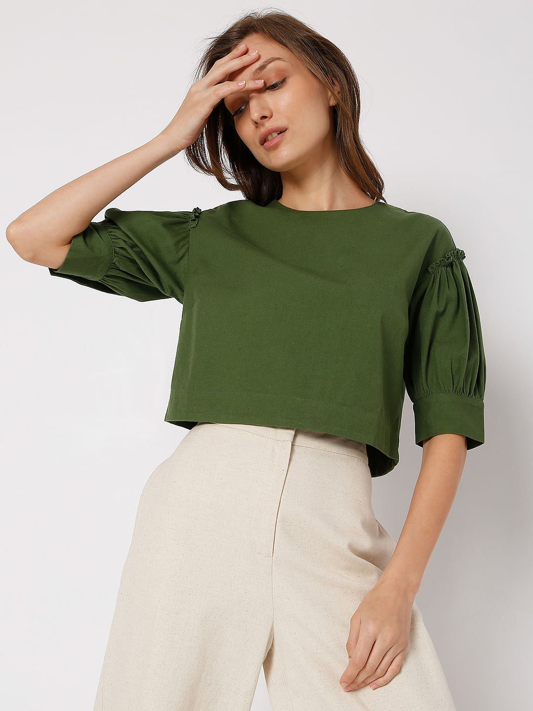 Green Co-Ord Set Top