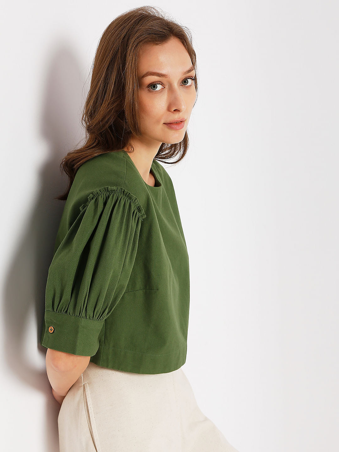 Green Co-Ord Set Top