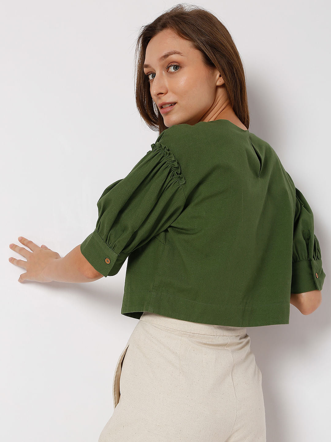 Green Co-Ord Set Top