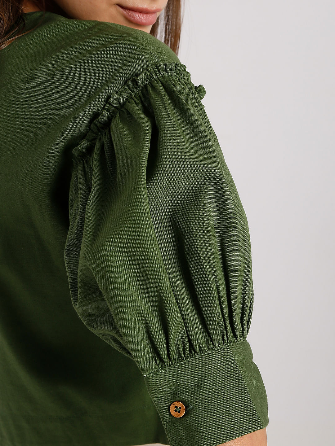 Green Co-Ord Set Top