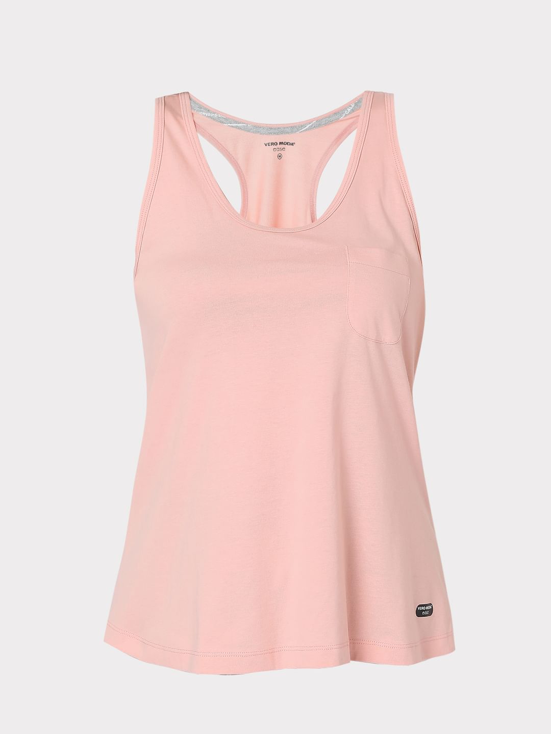 Pink & Grey Tank Top & Joggers Set