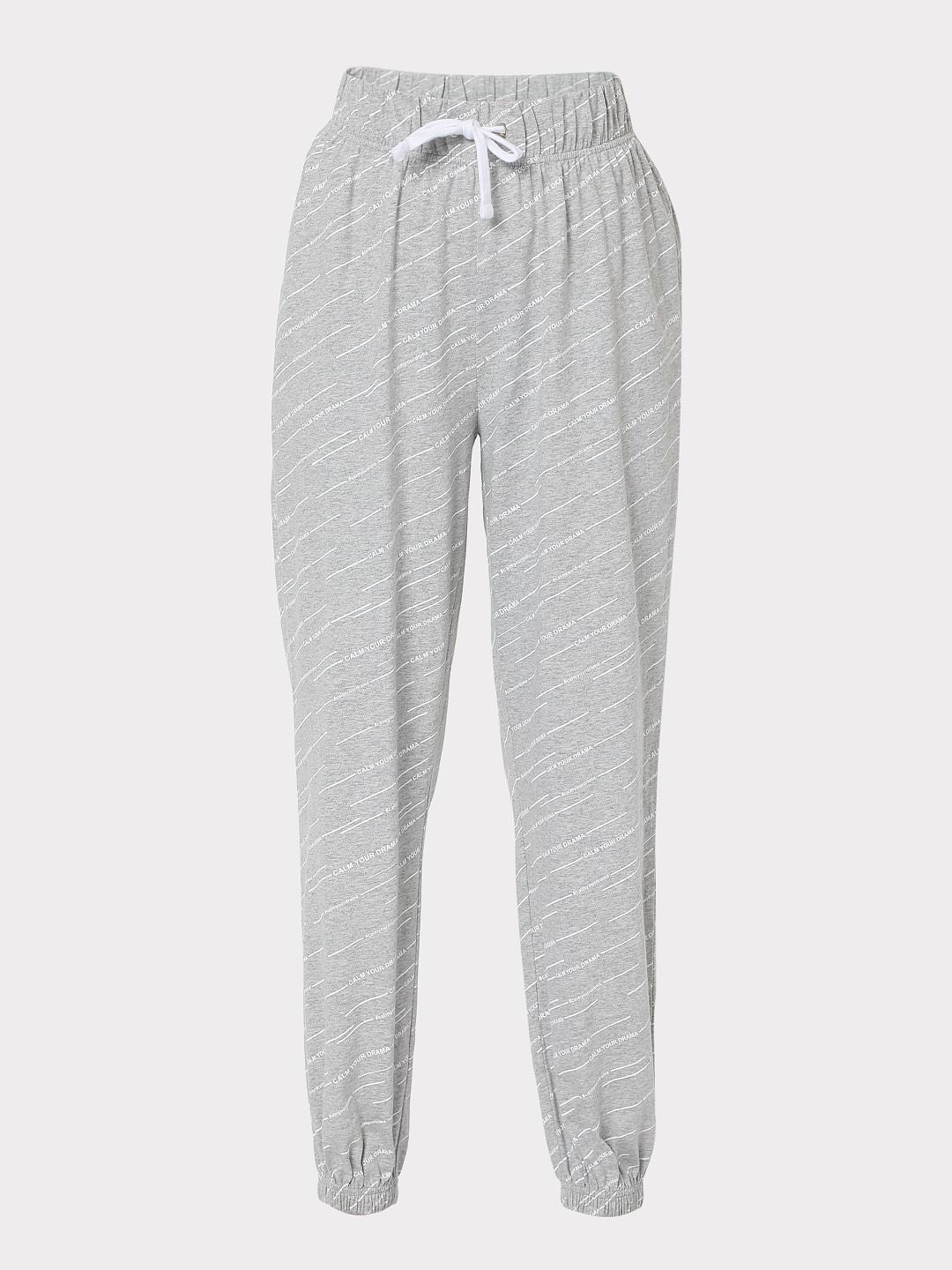 Pink & Grey Tank Top & Joggers Set
