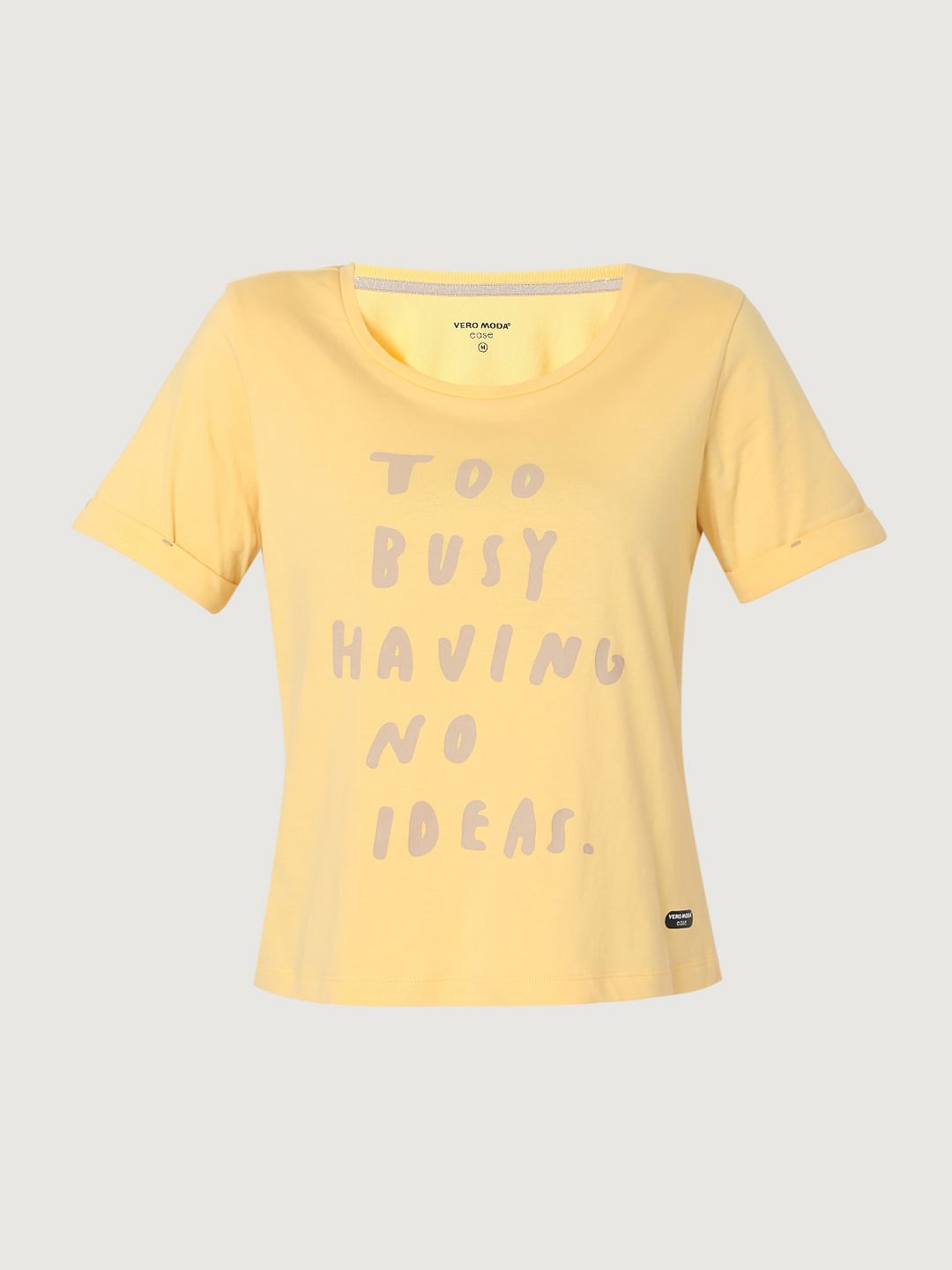 Beige & Yellow Pyjama Set