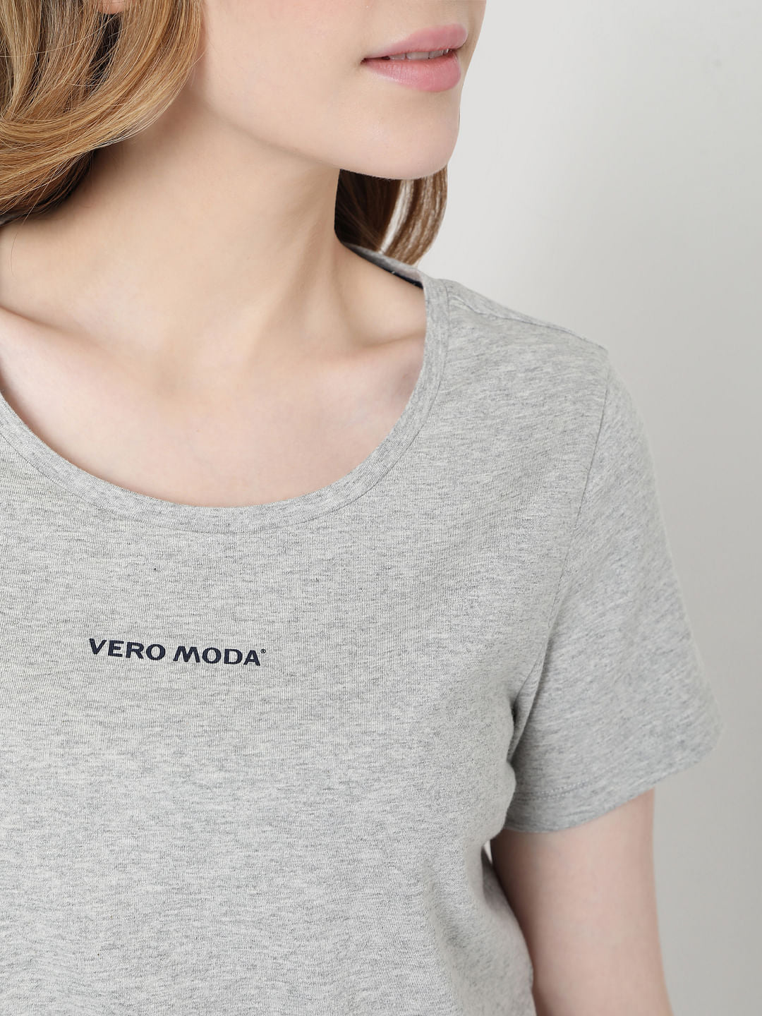 Grey Printed T-Shirt & Joggers Set