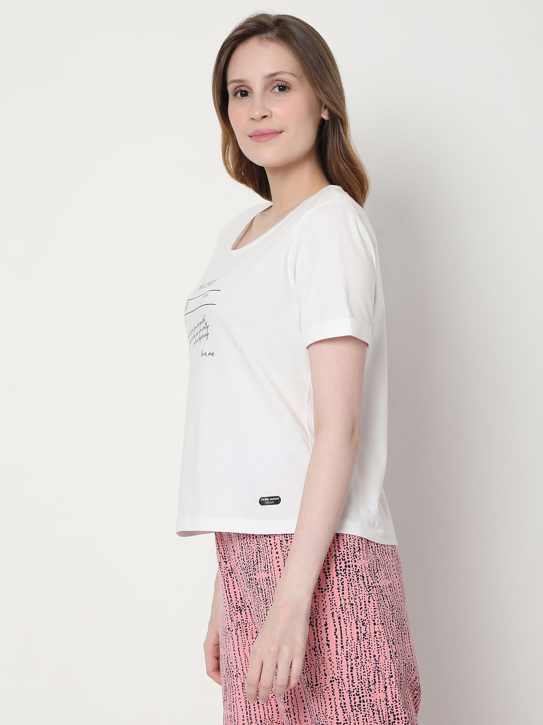 Pink Dotted Pyjama Set