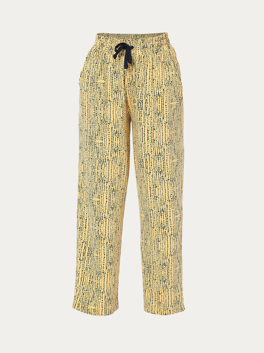 Black & Yellow Checklist Pyjama Set