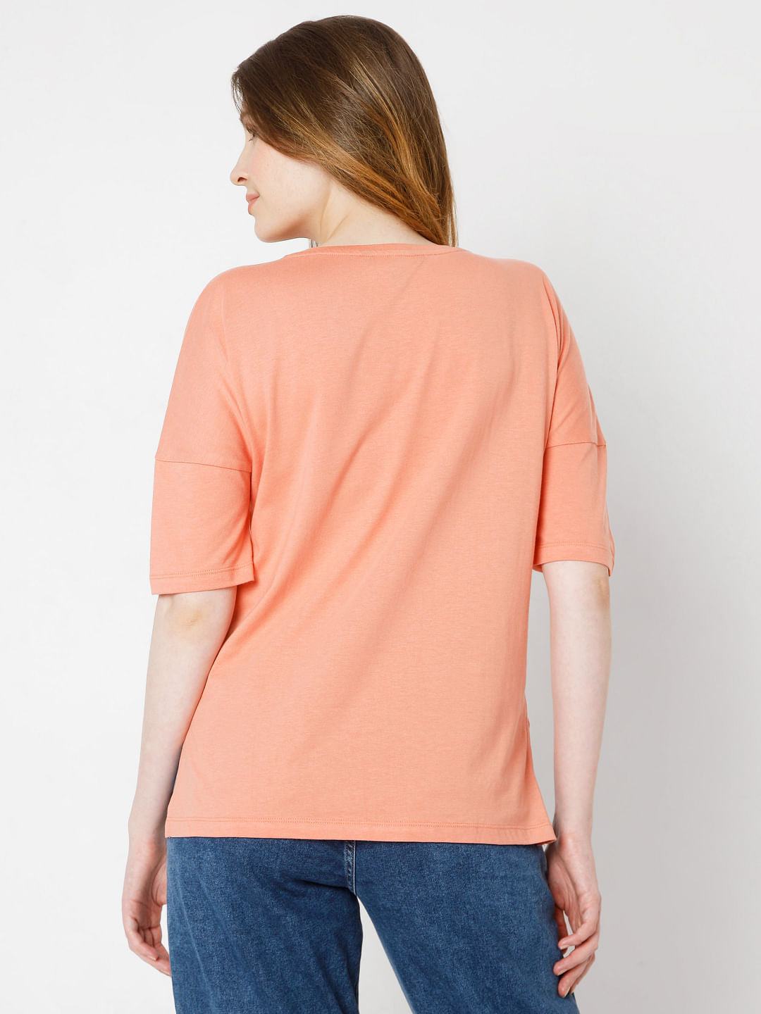 Orange Graphic T-Shirt