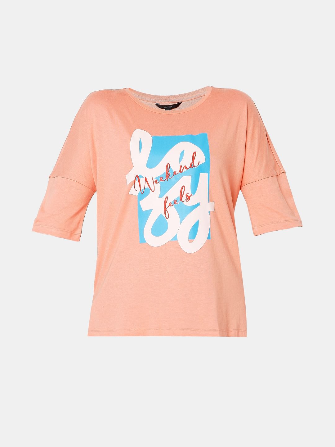 Orange Graphic T-Shirt