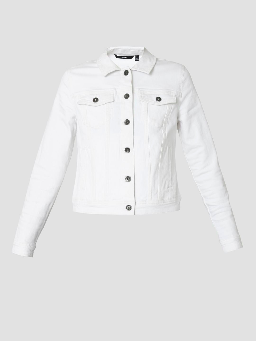 White Denim Jacket