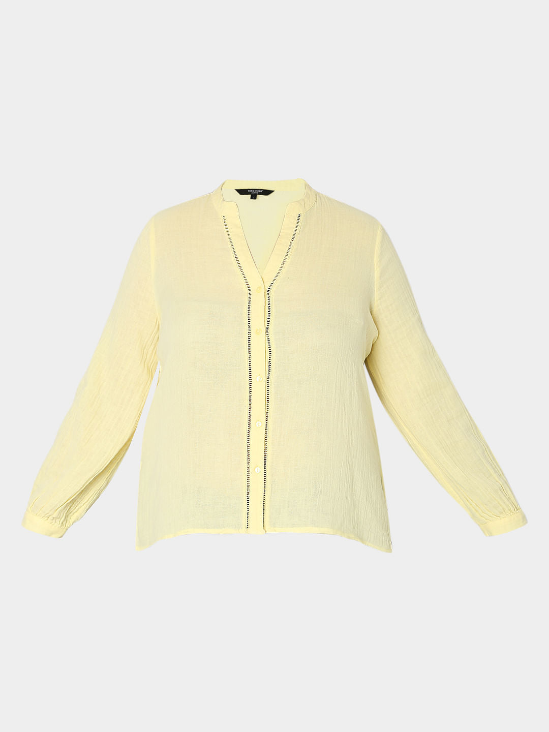 Curve Yellow Organic Cotton Top