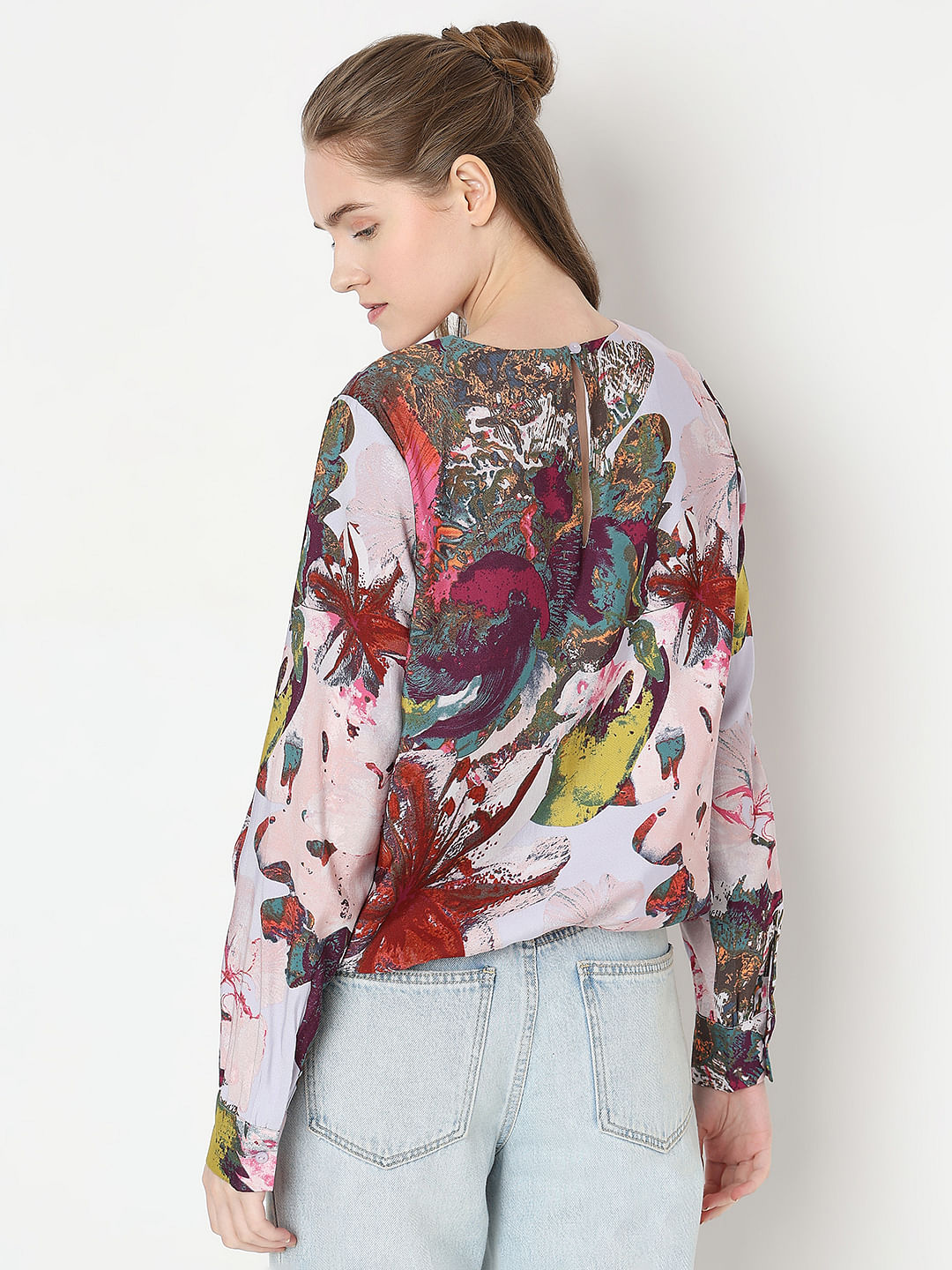 Blue Floral Print