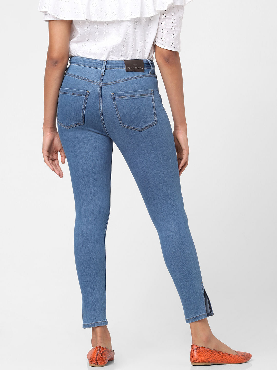 Blue High Rise Wendy Skinny Jeans