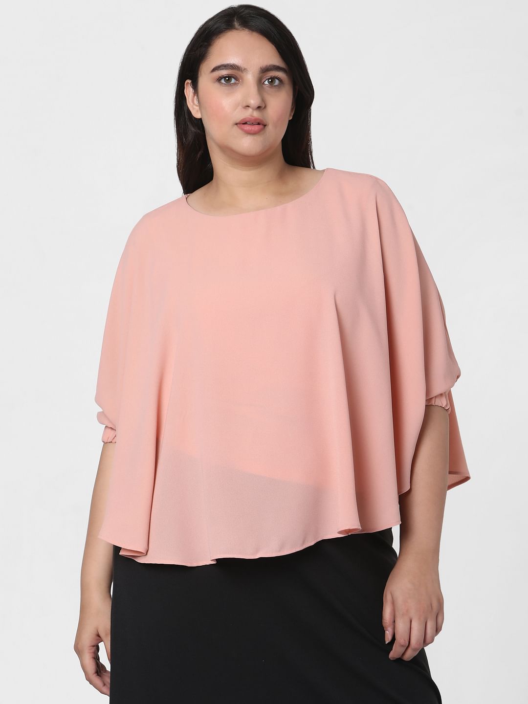 Curve Pink Swing Top