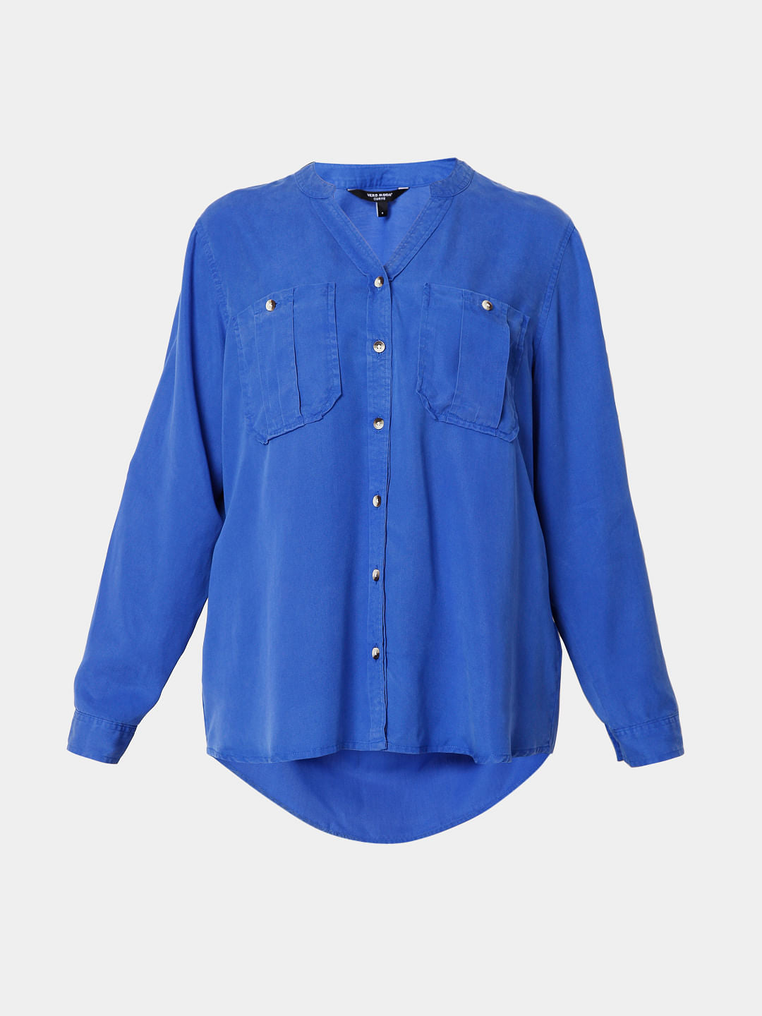 Blue Solid Shirt