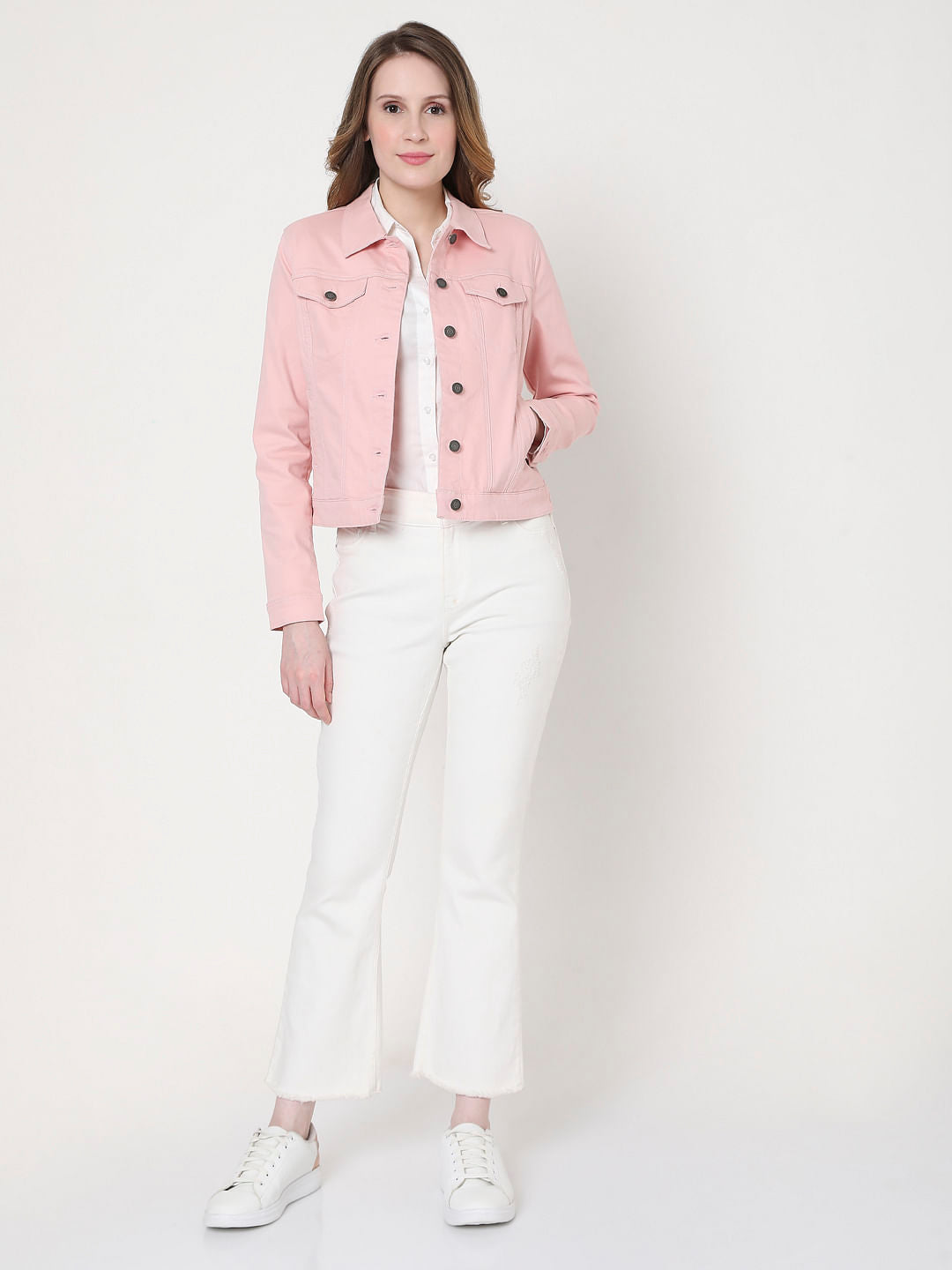 Pink Twill Jacket