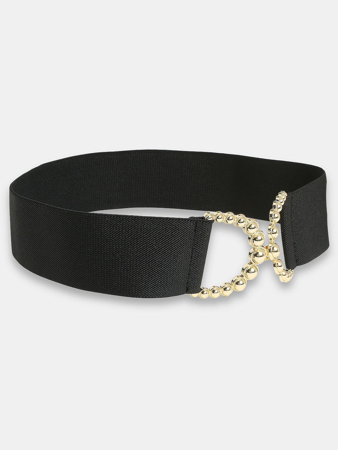 Black Wide Waist Belt