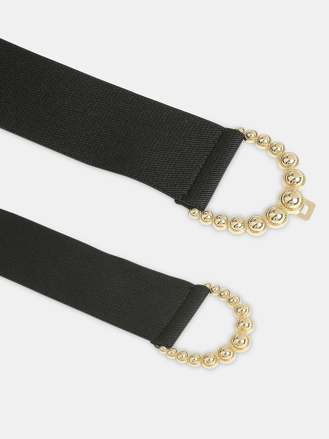 Black Wide Waist Belt