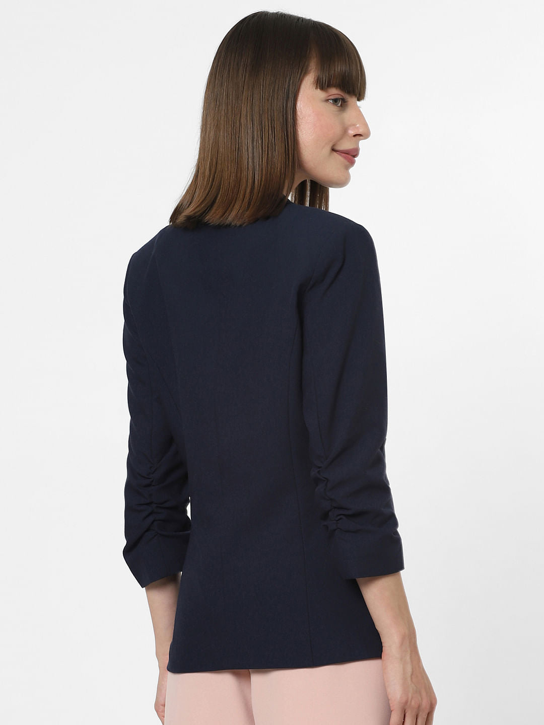 Navy Blue Tailored Blazer