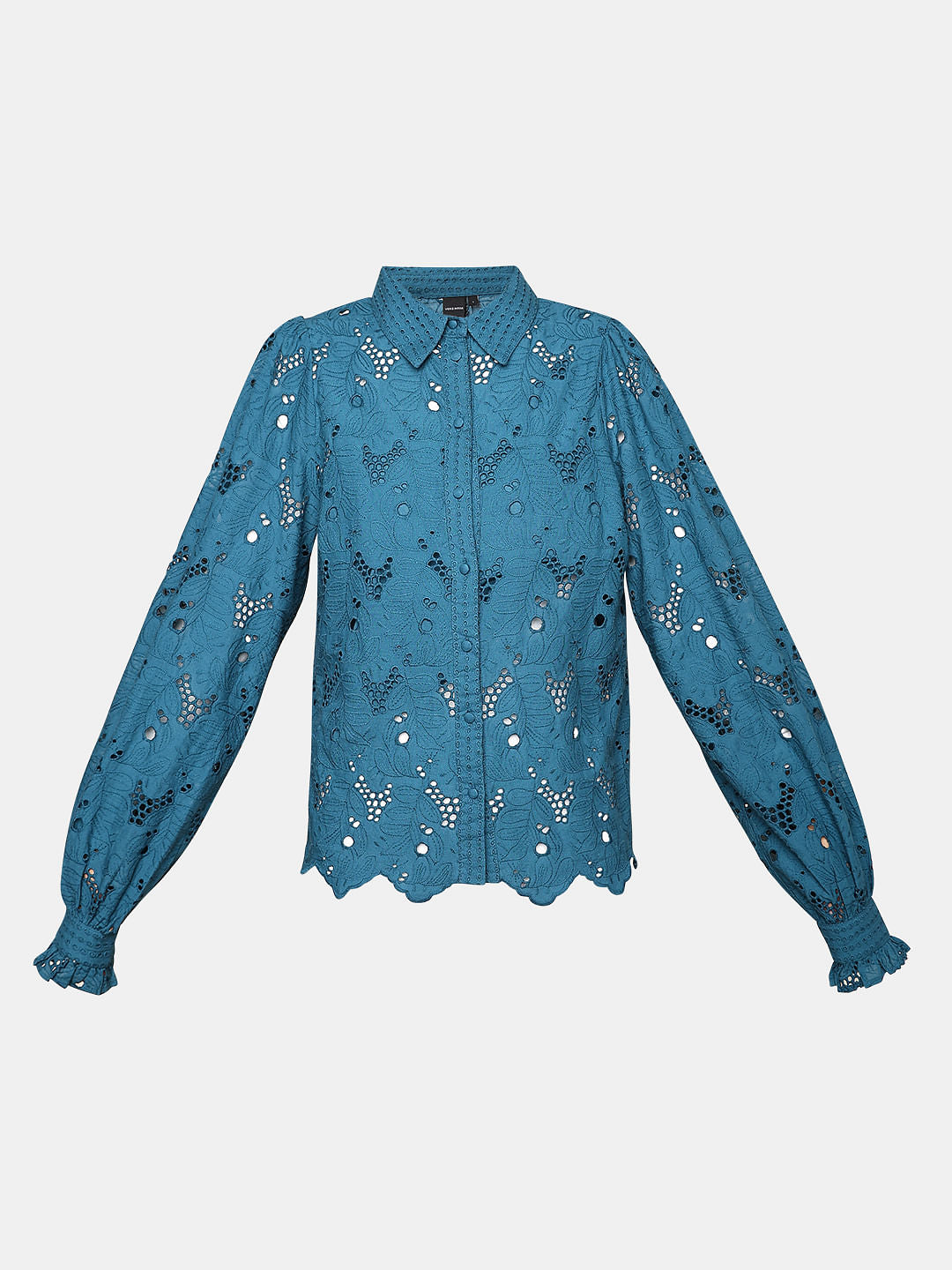 Teal Lace Shirt